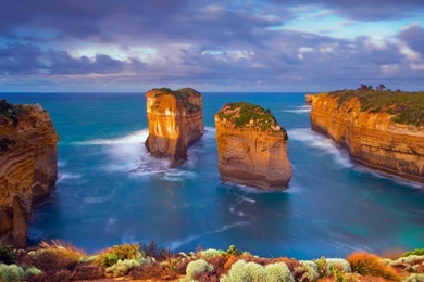 Download Wallpapers, Download 2560x1600 Cliffs Australia Bing Sea ...