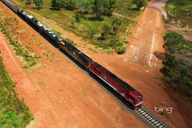 Landscapes Trains The Ghan Bing : Desktop And Mobile Wallpapers ...