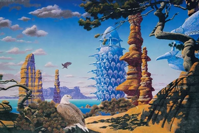 Paintings Roger Dean Wallpapers
