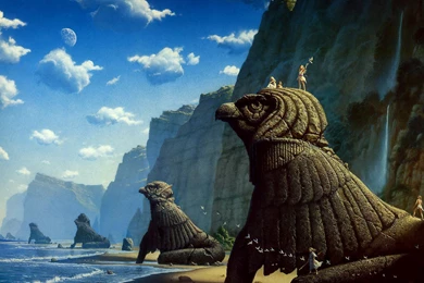 The Visionary Landscape Art Of Roger Dean