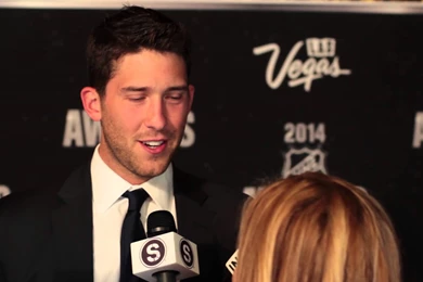 Ben Bishop Sauce Hockey Interview NHL Awards 2014   YouTube