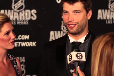 Brent Burns Sauce Hockey Interview NHL Awards 2014   YouTube