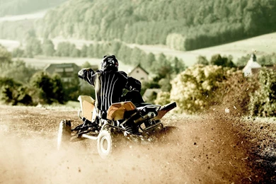 Wallpapers Bikes Four Wheel Bike Stunt Hd 2560x1600