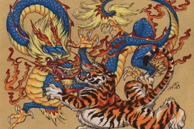 Dragon And Tiger Wallpapers   HD Wallpapers Pretty