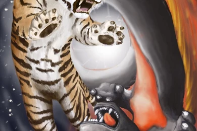 Tiger And Dragon By Fireick On DeviantArt