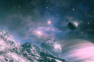 Outer Space Planets Digital Art Science Fiction Wallpapers ...