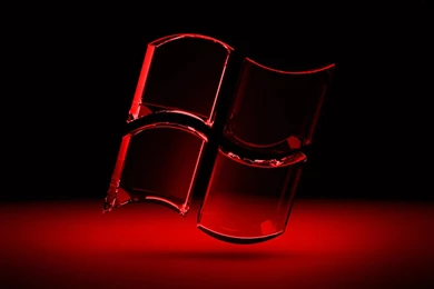 RED WINDOWS WALLPAPER   (