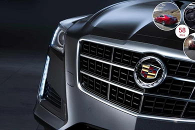 2014 Cadillac CTS   Grill