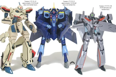 Scorched Earth Toys » Yamato 1/72 YF 21 Toys