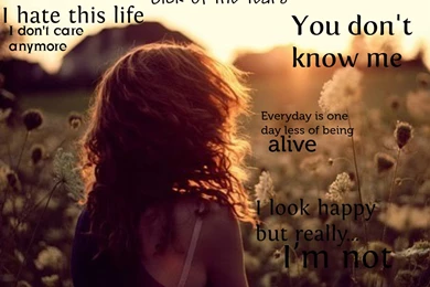 Cute HD Pictures: Wallpapers I Hate My Life