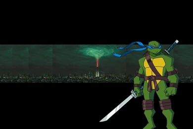 DeviantArt: More Like TMNT '08 Wallpaper: Leo By Donnys boy