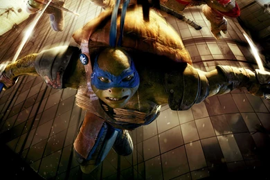 Teenage Mutant Ninja Turtles Leonardo In Action 1920x1080 ...