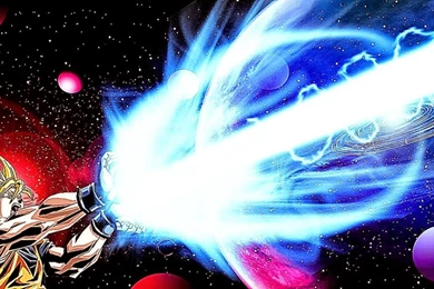 Dragon Ball Z Goku Kamehame Wallpapers Hd