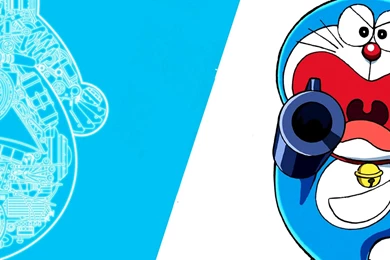 Doraemon Blue Wallpaper Backgrounds