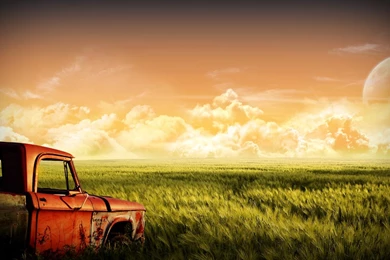 Wallpapers Trucks Nature Old Landscape Hd City 1600x900