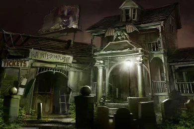 Wallpapers Land: Scary House