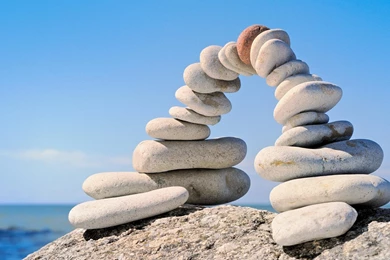 Arch Of Small Stones