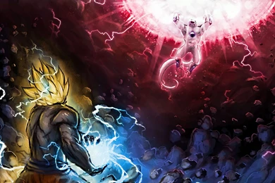 Goku Vs Frieza, Dragon Ball Z, Anime, 1920x1080 HD Wallpapers And ...