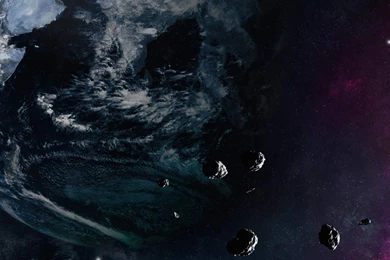 Download Meteors Moving In The Direction Of Earth HD Wallpapers For ...