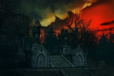 Haunted House Backgrounds 15 By Indigodeep On DeviantArt