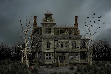 Haunted House Premade Backgrounds By Roys Art On DeviantArt