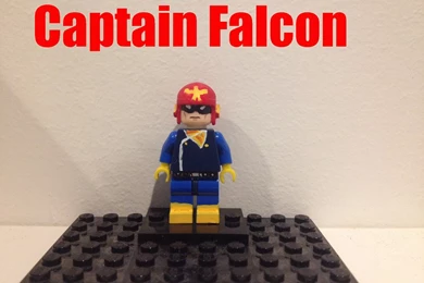 Custom Lego Captain Falcon