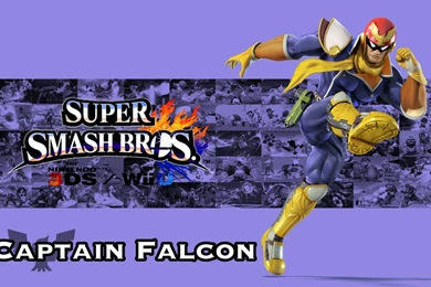 Smash 4 Wallpapers Captain Falcon By Happymasksales On DeviantArt