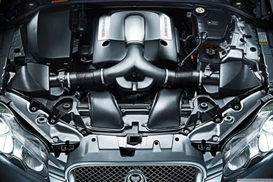 Jaguar Supercharged Engine HD Desktop Wallpapers : Widescreen ...