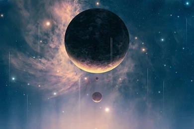 Joejesus Josef Barton Futuristic Outer Space Planets Wallpapers ...