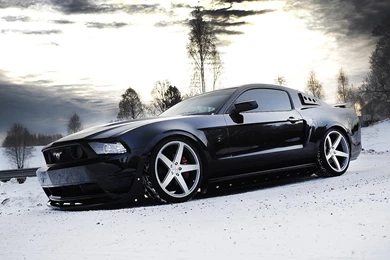 Black Ford Mustang Wallpapers   MixHD Wallpapers