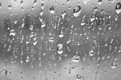 Download 1920x1080 Black And White Rain Glass Wet Surface Textures ...