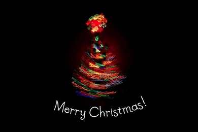 Merry Christmas Tree Image