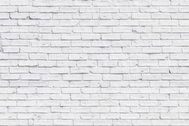 Clean White Brick Wallpapers Wall Mural