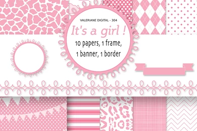 Popular Items For Baby Girl Backgrounds On Etsy