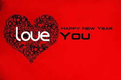 New Year Love Cards And Wallpapers