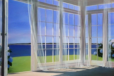 Make Your Room Better With Window Murals   Wallpapers Mural Ideas
