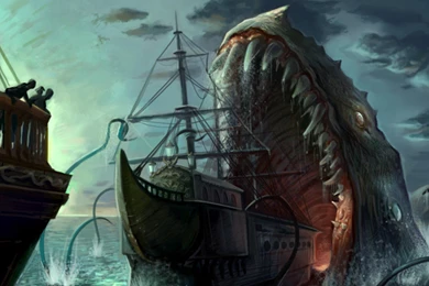 116 Sea Monster HD Wallpapers