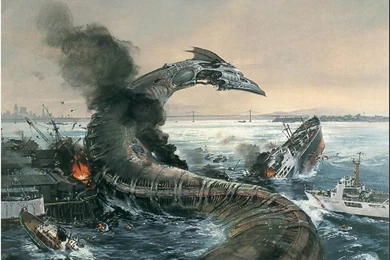 Sea Monster   Fantasy Monsters Wallpapers Image