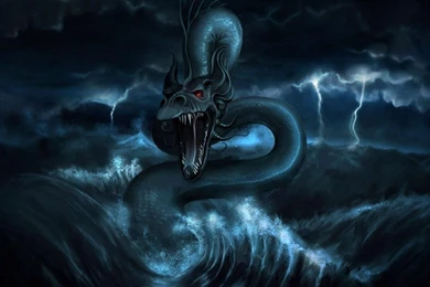 Sea Monster Dragon   (