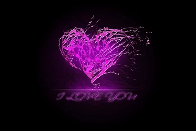 Beautiful Purple Heart Wallpaper, Purple Heart Wallpapers