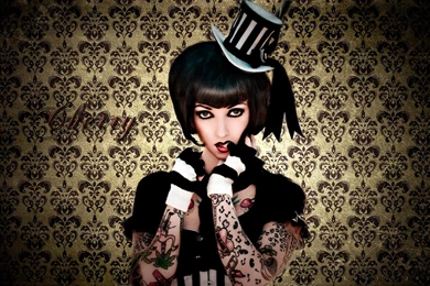 DARK CHERRY WALLPAPER   (