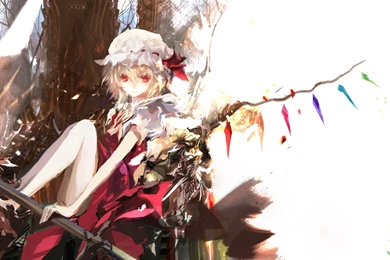 FLANDRE SCARLET WALLPAPER   (