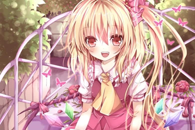 FLANDRE SCARLET WALLPAPER   (