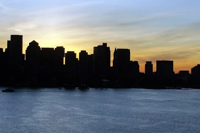 Boston 1600x900 Sunset Wallpapers