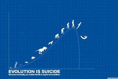 Evolution_is_suicide wallpaper 2560×1440