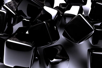 Shiny Black Cubes HD Wallpapers Free HD Wallpapers   Download Shiny ...