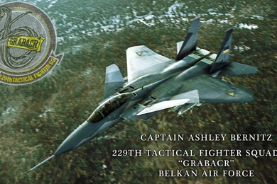 Ace Combat Zero: Ashley Bernitz Grabacr Squadron By BillyM12345 On ...