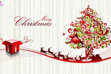 Wide Christmas 3D Tree Wallpapers for Desktop.JPG
