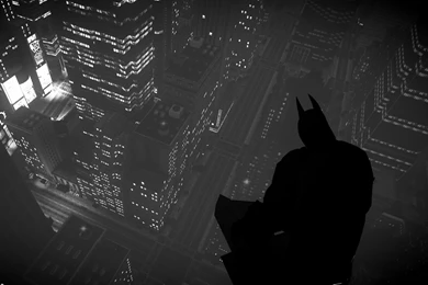 Batman, Silhouette, The Dark Knight Rises :: Wallpapers