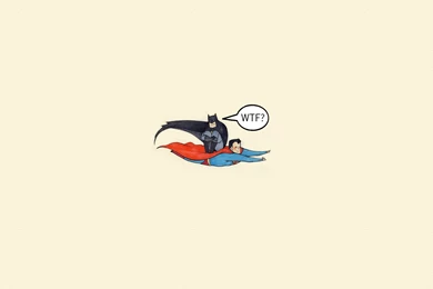 Comics Batman Superman Humor Wallpapers